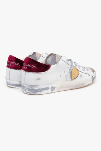 Sneaker PRSX in pelle e camoscio - 3