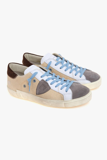 Sneaker Prsx in canvas e suede - 2