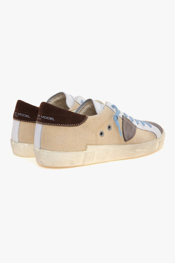 Sneaker Prsx in canvas e suede - 3