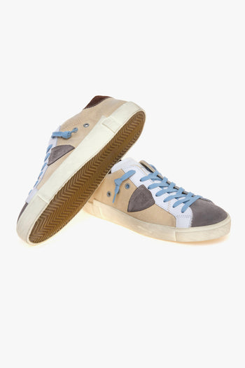 Sneaker Prsx in canvas e suede - 4