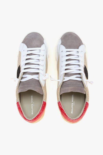 Sneaker Prsx in pelle forata e camoscio - 5