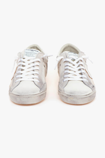 Sneaker Prsx in pelle e camoscio - 5