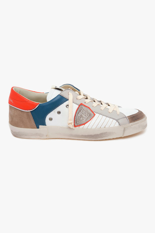 Sneaker PRSX in pelle e camoscio