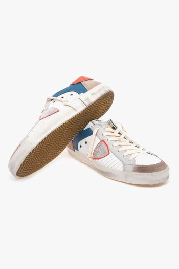 Sneaker PRSX in pelle e camoscio - 4