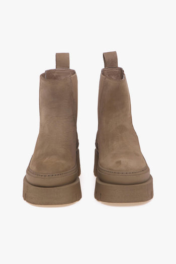 Chelsea boot in pelle con maxi platform - 5