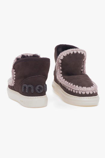 Stivaletto Eskimo Sneaker Bold con logo glitter - 4