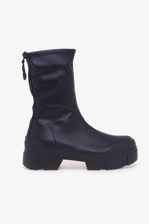 Tronchetto Vic Matiè in ecopelle stretch con zip