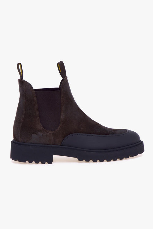 Chelsea boot in camoscio