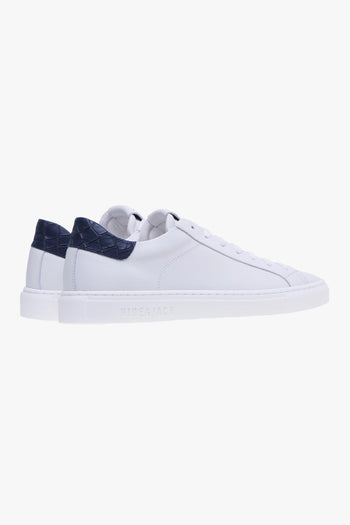 Sneaker in pelle con talloncino stampa cocco - 3