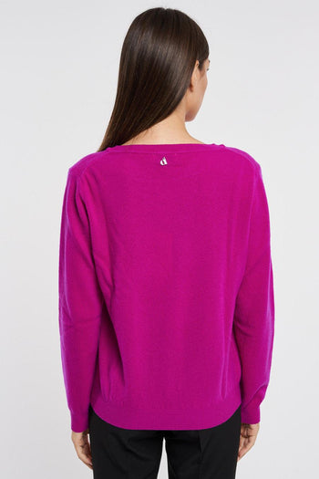 Maglia girocollo in lana - 5