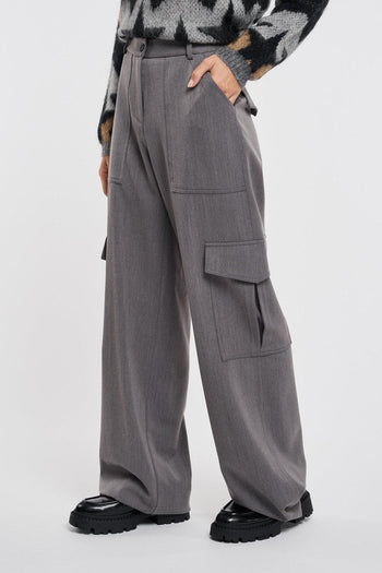 Pantalone cargo Dixie in poly viscosa - 4