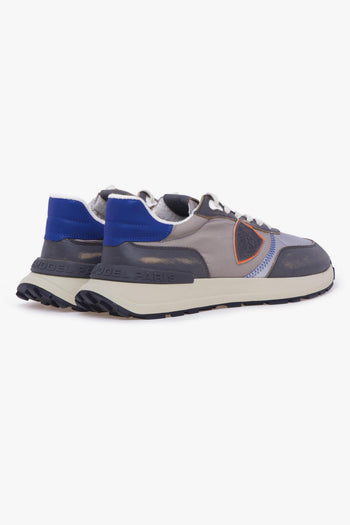 Sneaker Antibes in pelle effetto vintage e tessuto - 3