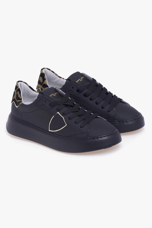 Temple leather sneaker - 2