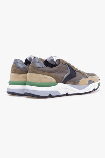 Sneaker Khilian in camoscio e tessuto - 3