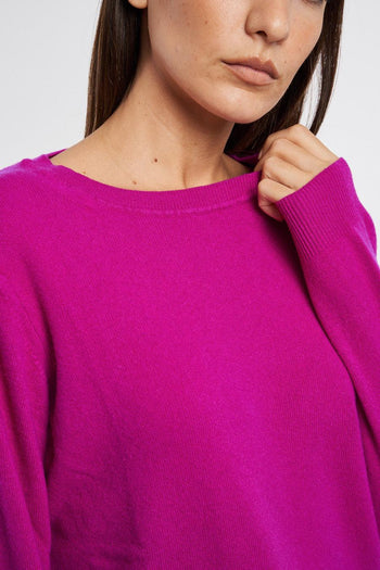 Maglia girocollo in lana - 7