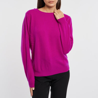 Maglia girocollo in lana