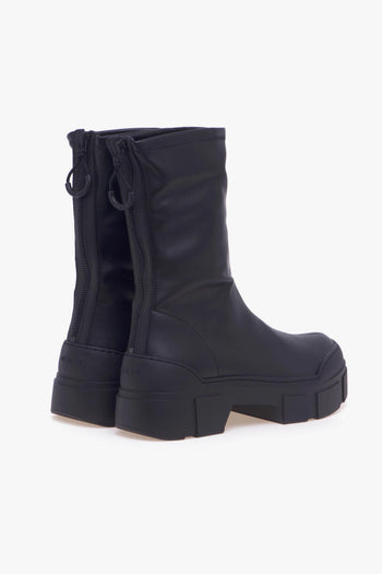 Tronchetto Vic Matiè in ecopelle stretch con zip - 3