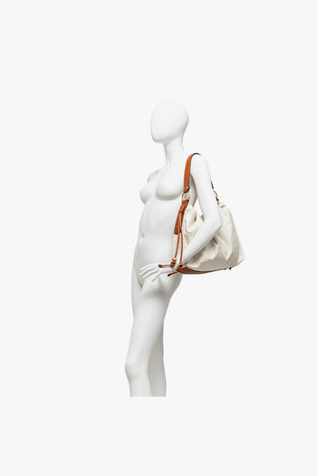 Borsa in pelle "peonia" - 6