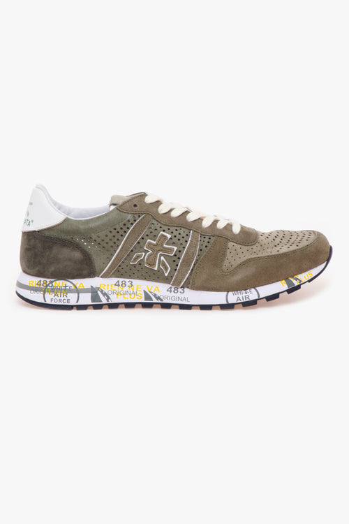 Sneaker Eric in camoscio forato