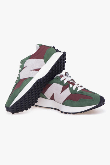 Sneaker 327 in camoscio e tessuto - 4