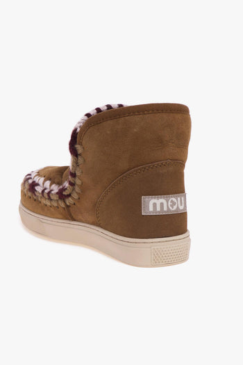 Stivaletto Eskimo Sneaker Overstitching in suede - 4