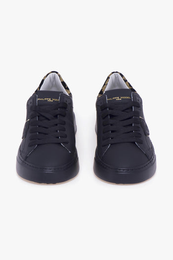 Temple leather sneaker - 5