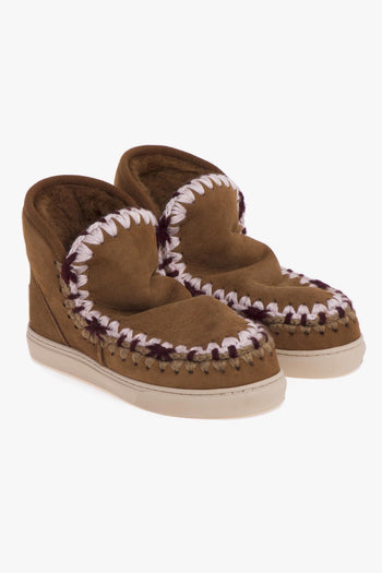 Stivaletto Eskimo Sneaker Overstitching in suede - 2