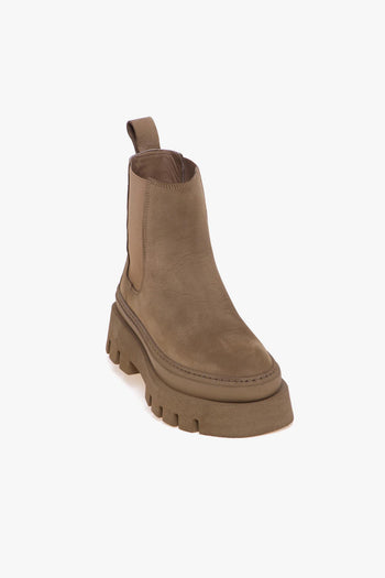 Chelsea boot in pelle con maxi platform - 4