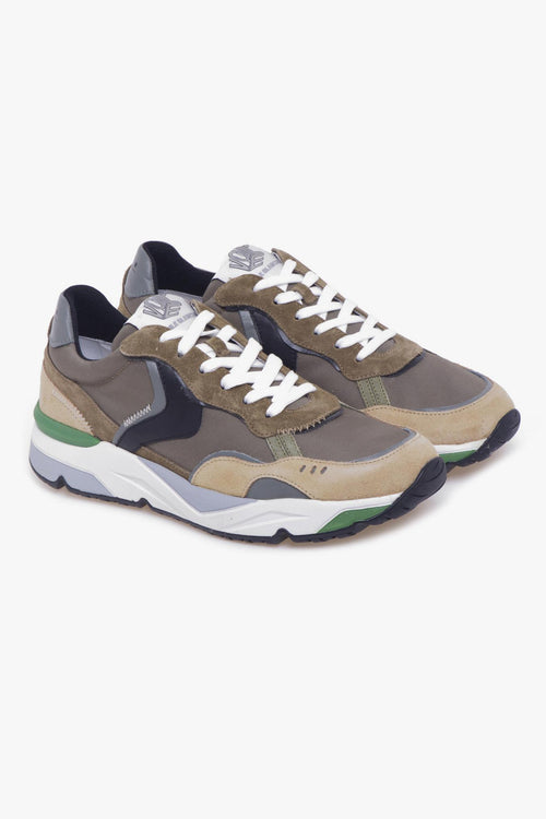 Sneaker Khilian in camoscio e tessuto - 2