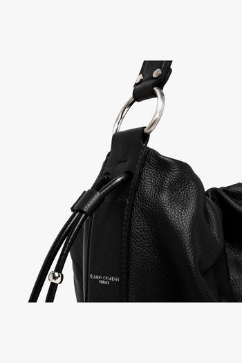 Borsa in pelle "peonia" - 4