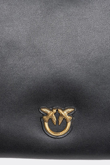 Tracolla classic flat love bag simply in pelle - 4