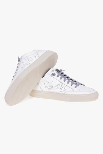 Sneaker Soho in pelle e camoscio - 4