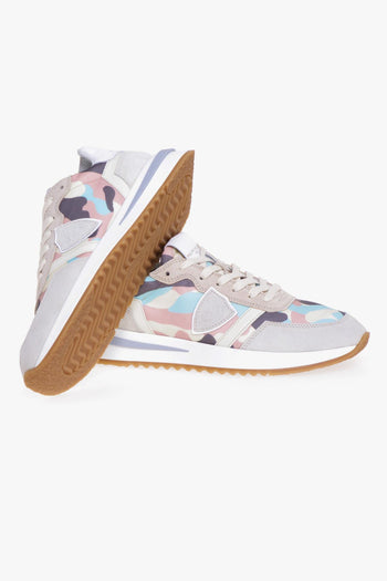 Sneaker Tropez 2.1 in camoscio e tessuto - 4