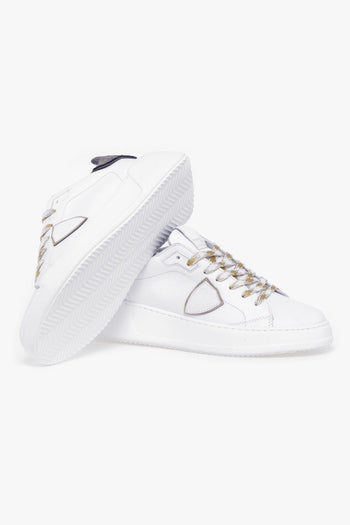 Sneaker Temple Tres in pelle - 4