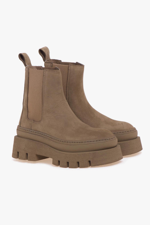 Chelsea boot in pelle con maxi platform - 2