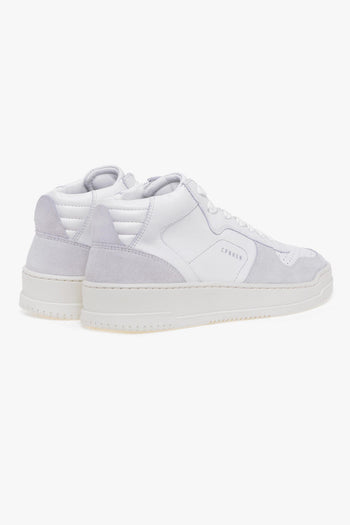 Sneaker in pelle e suede - 3