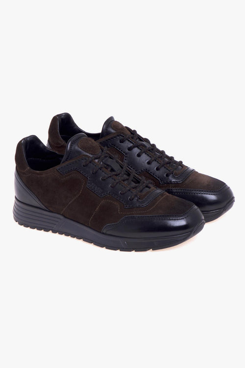 Sneaker in suede e nappa - 2