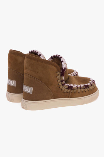 Stivaletto Eskimo Sneaker Overstitching in suede - 3