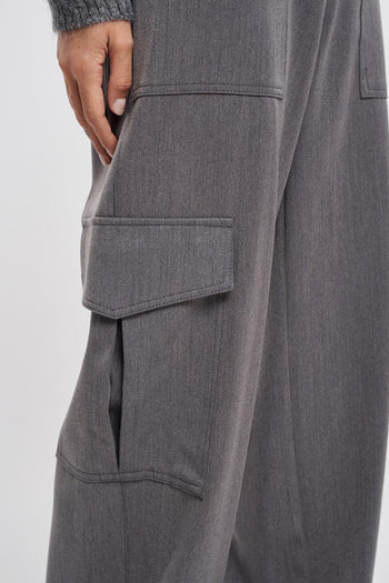 Pantalone cargo Dixie in poly viscosa - 6