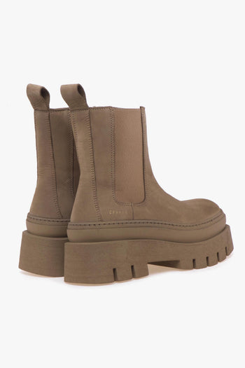 Chelsea boot in pelle con maxi platform - 3