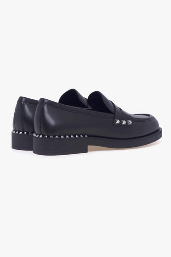 Mocassino in pelle con borchie - 3