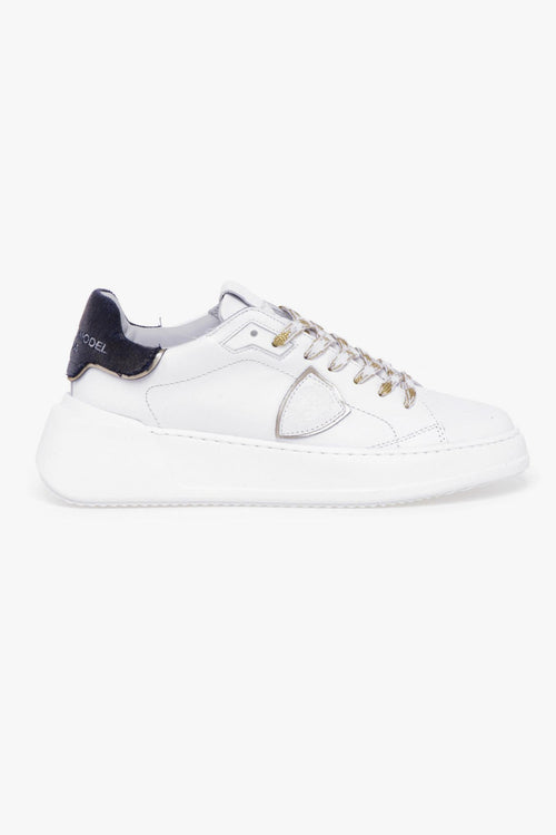 Sneaker Temple Tres in pelle