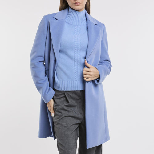 Cappotto monopetto Jeans in poliviscosa