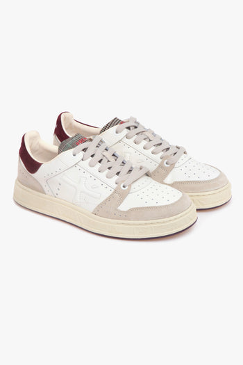 Sneaker Quinn in pelle e camoscio - 2