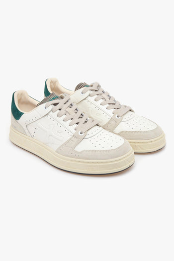 Sneaker Quinn in pelle e camoscio - 2