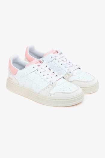 Sneaker Quinn in pelle e camoscio - 2