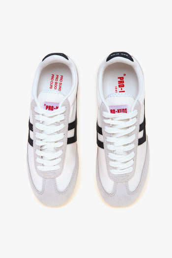 Sneaker Racer 77 in camoscio e nylon - 5