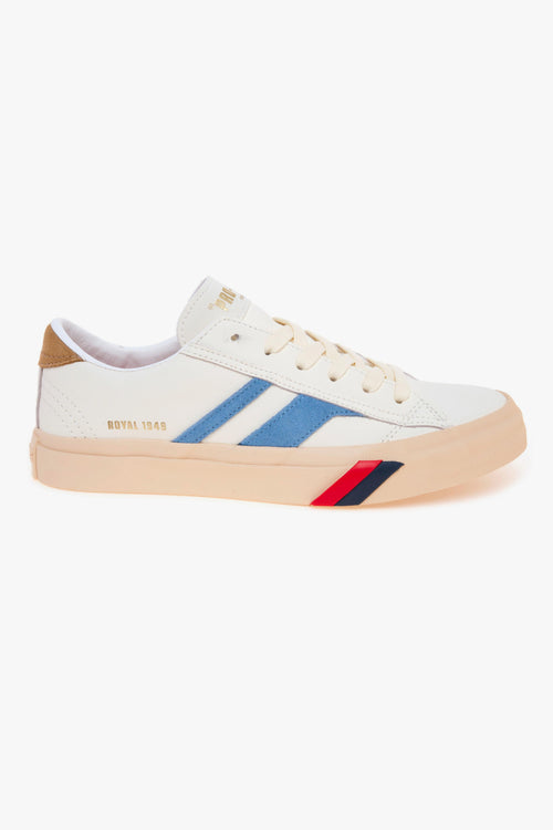 Sneaker Royal Classic in pelle e camoscio