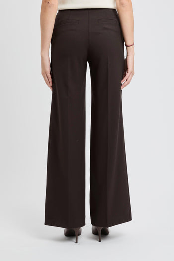 Pantalone a palazzo in poliviscosa - 4