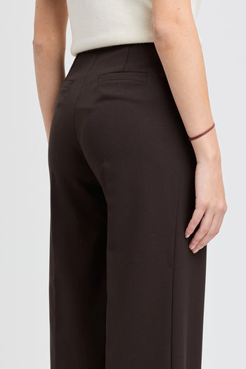 Pantalone a palazzo in poliviscosa - 5